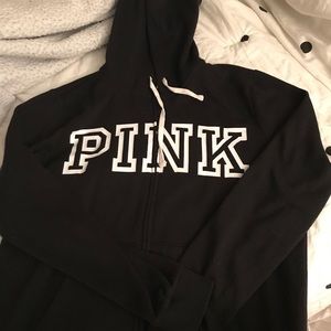 PINK ZIP HOODIE